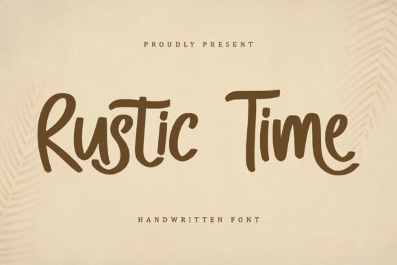 Bringing Back the Soul of Hand-Drawn Design with Rustic Time