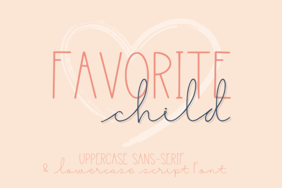 Bringing Joy to Your Designs with the Favorite Child Script Font
