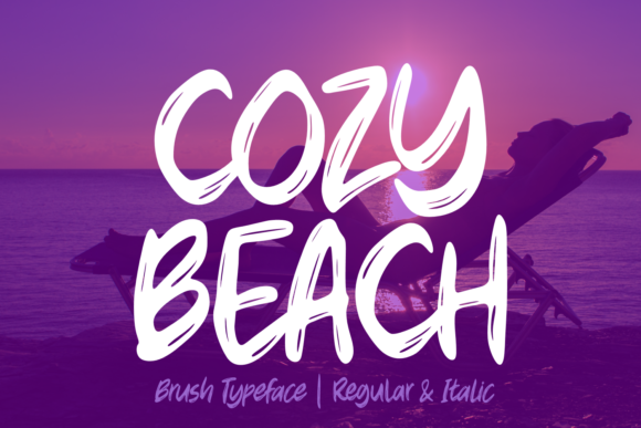 Cozy Beach: The Relaxed Script for Modern Designs