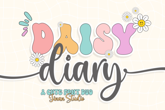 Daisy Diary: The Groovy Font Duo That Transforms Everyday Creations