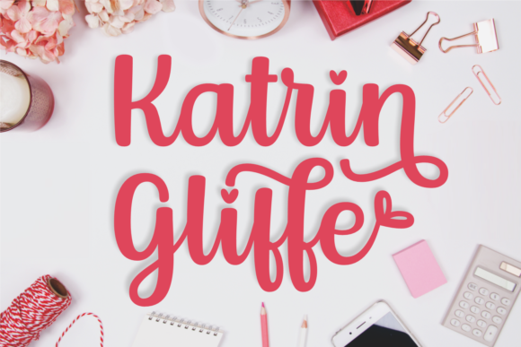 Enhancing Visual Impact with Katrin Gliffe: A Modern Approach to Calligraphic Design