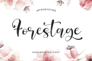 Forestage: Elevating Brand Identity Through Handmade Typography