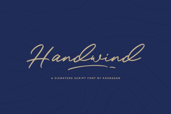 Handwind: Elevating Your Design Projects with a Clean, Modern Script