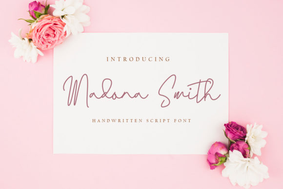 Madona Smith Font Evaluation