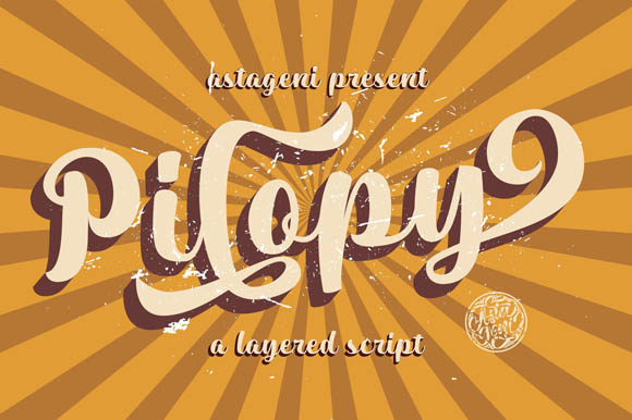Pilopy: Elevate Your Brand with Bold Vintage Typography