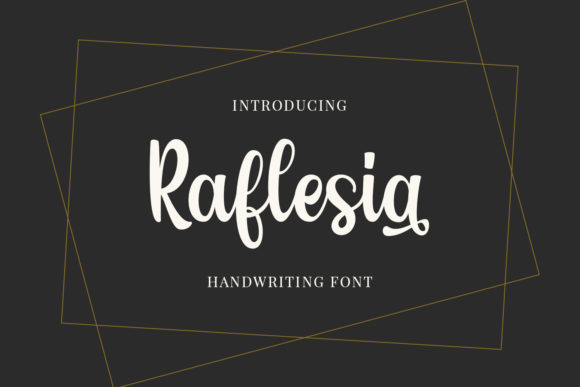 Raflesia: The Elegant Script Font for Contemporary Design Projects