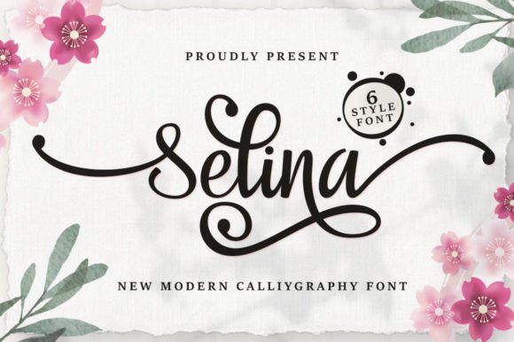 Selina: The Romantic Script for Elegant Branding