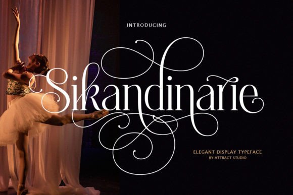 Sikandinarie: The Elegant Script Font for Unique Designs
