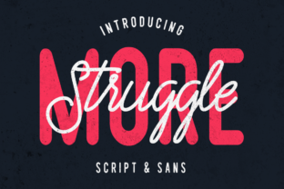 Struggle More Duo: The Versatile Font Pairing for Distinctive Brand Identity