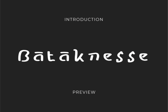 Unlocking Authenticity: The Bataknesse Typeface for Your Next Project