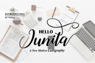 Why Hello Junita Is Redefining Modern Design with Its Elegant Script Style