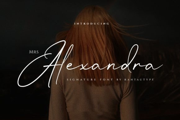 Why Mrs Alexandra Stands Out in Modern Typography